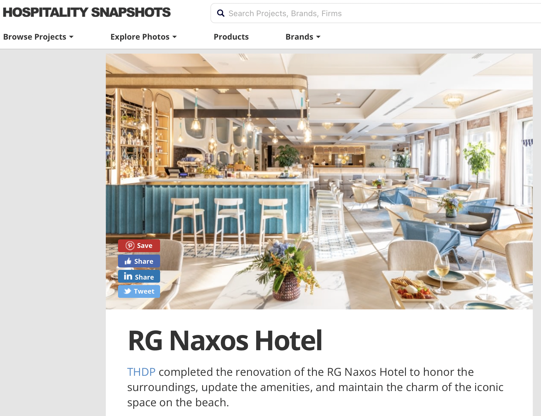 HOSPITALITY SNAPSHOTS