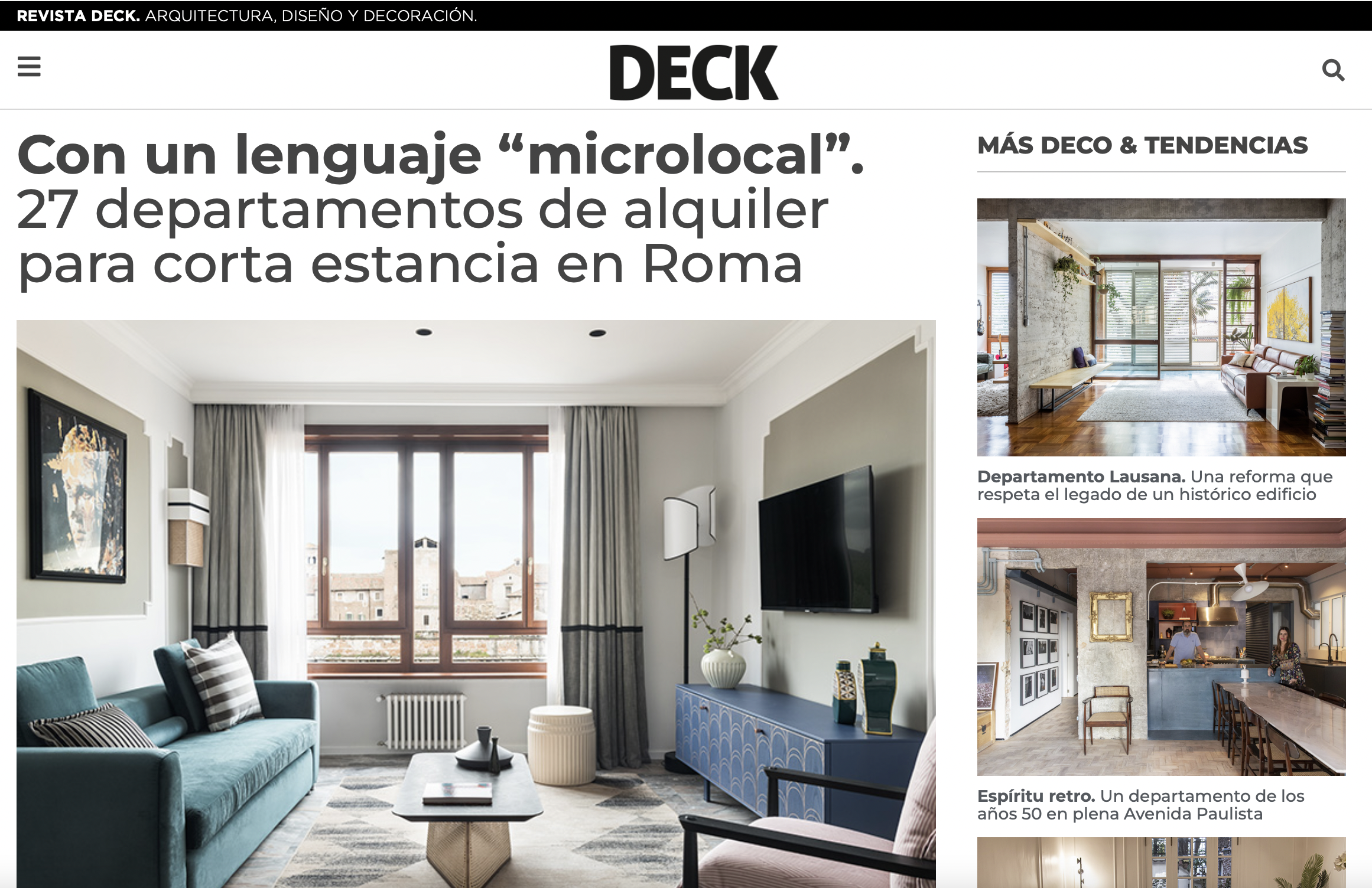 REVISTA DECK