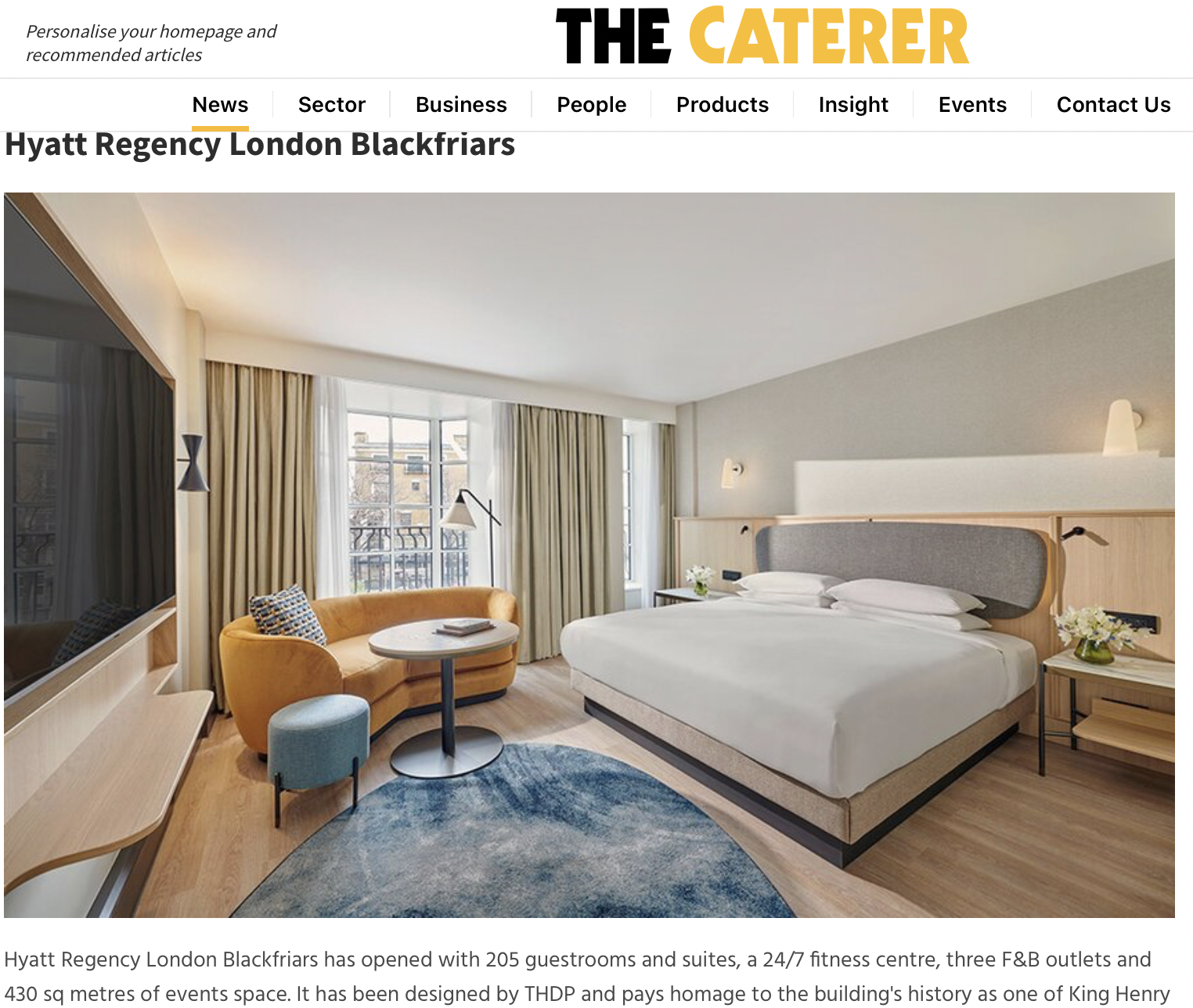 THE CATERER