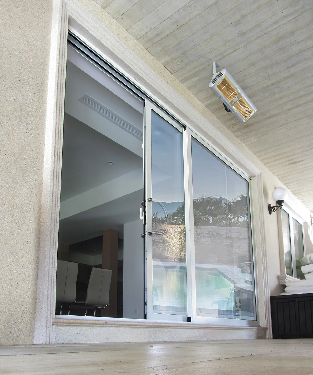 The doors and entryways