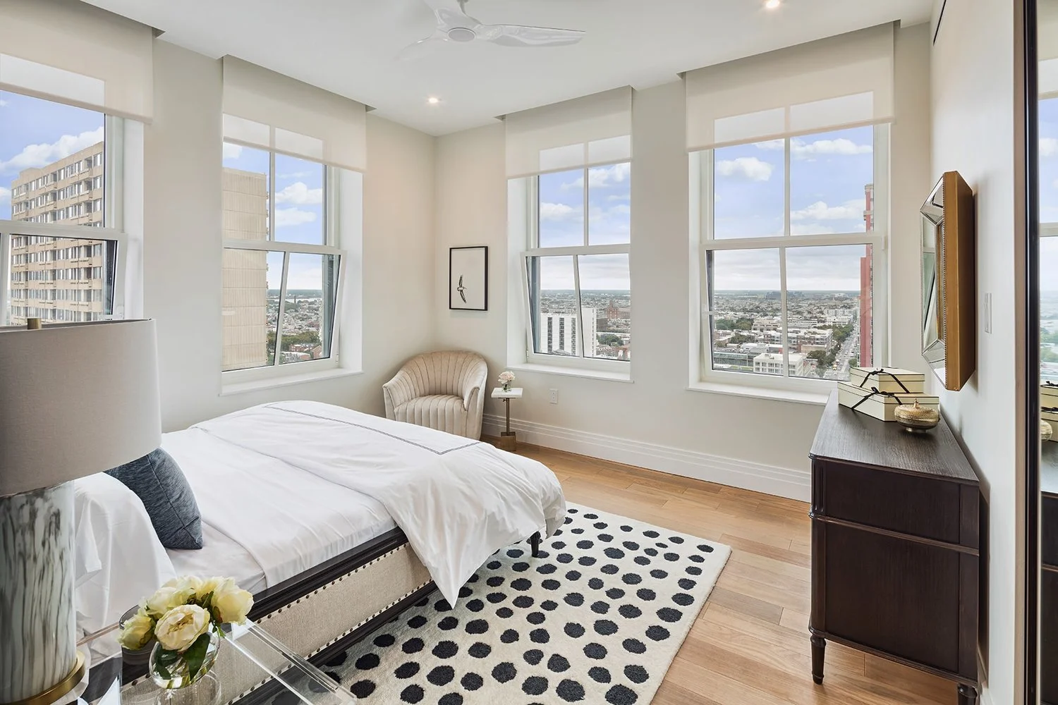 Vetrina Tilt&amp;Turn windows in the bedrooms