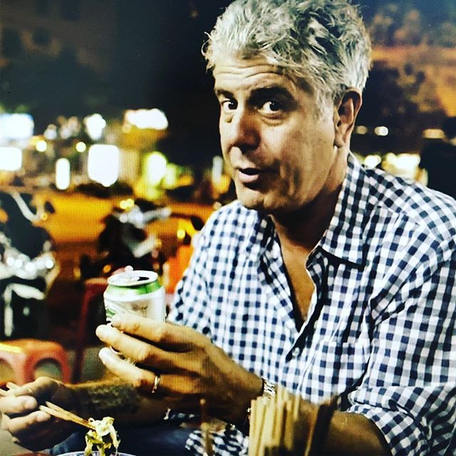 Anthony, you are the biggest lover of Vietnam. Our lasting image of you is you sitting in an alley in Vietnam on a plastic stool eating pho. You are a legend. The biggest food and adventure inspiration to us. So when traveling: Always follow the path