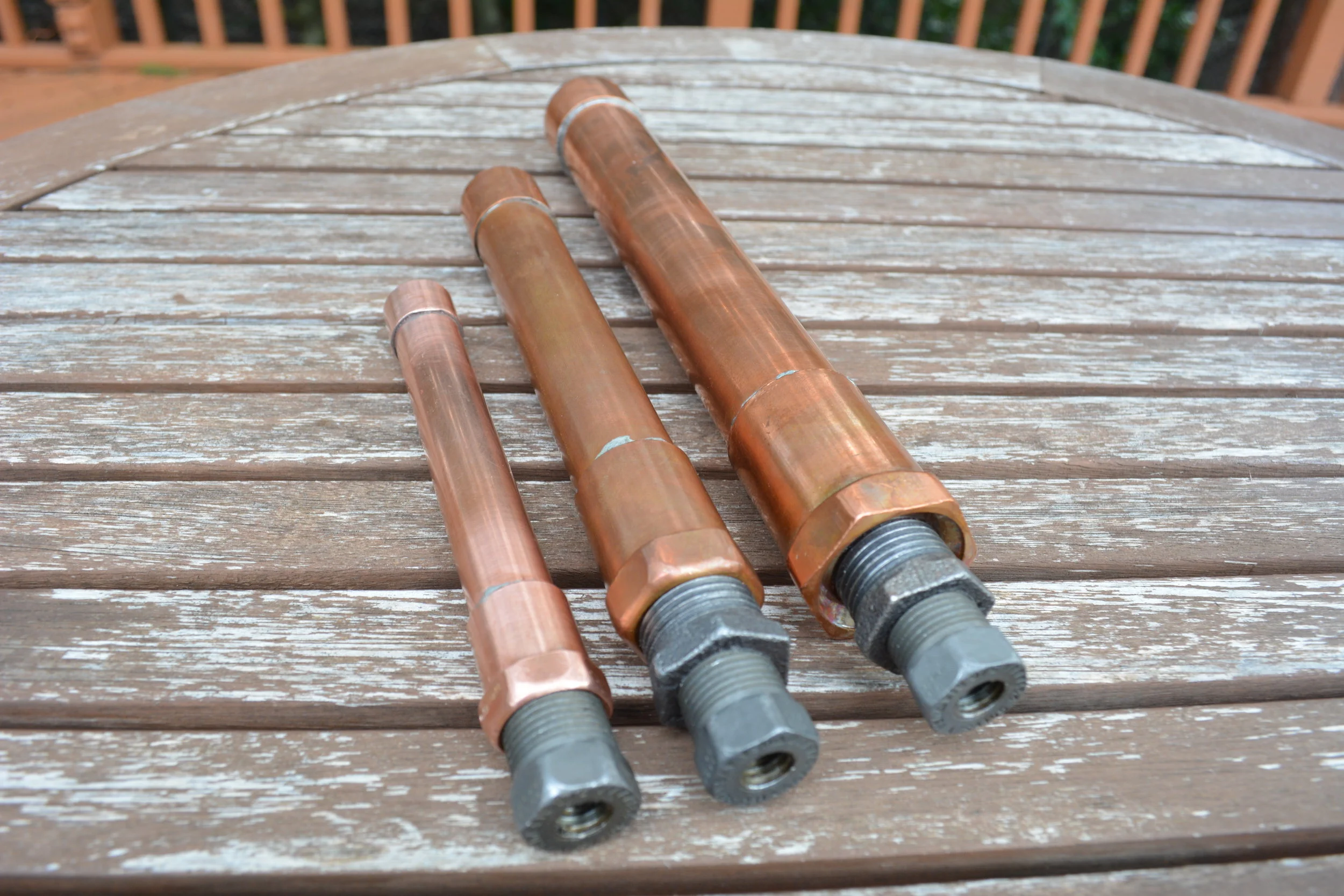 Copper Pipe Beer Tap Handles