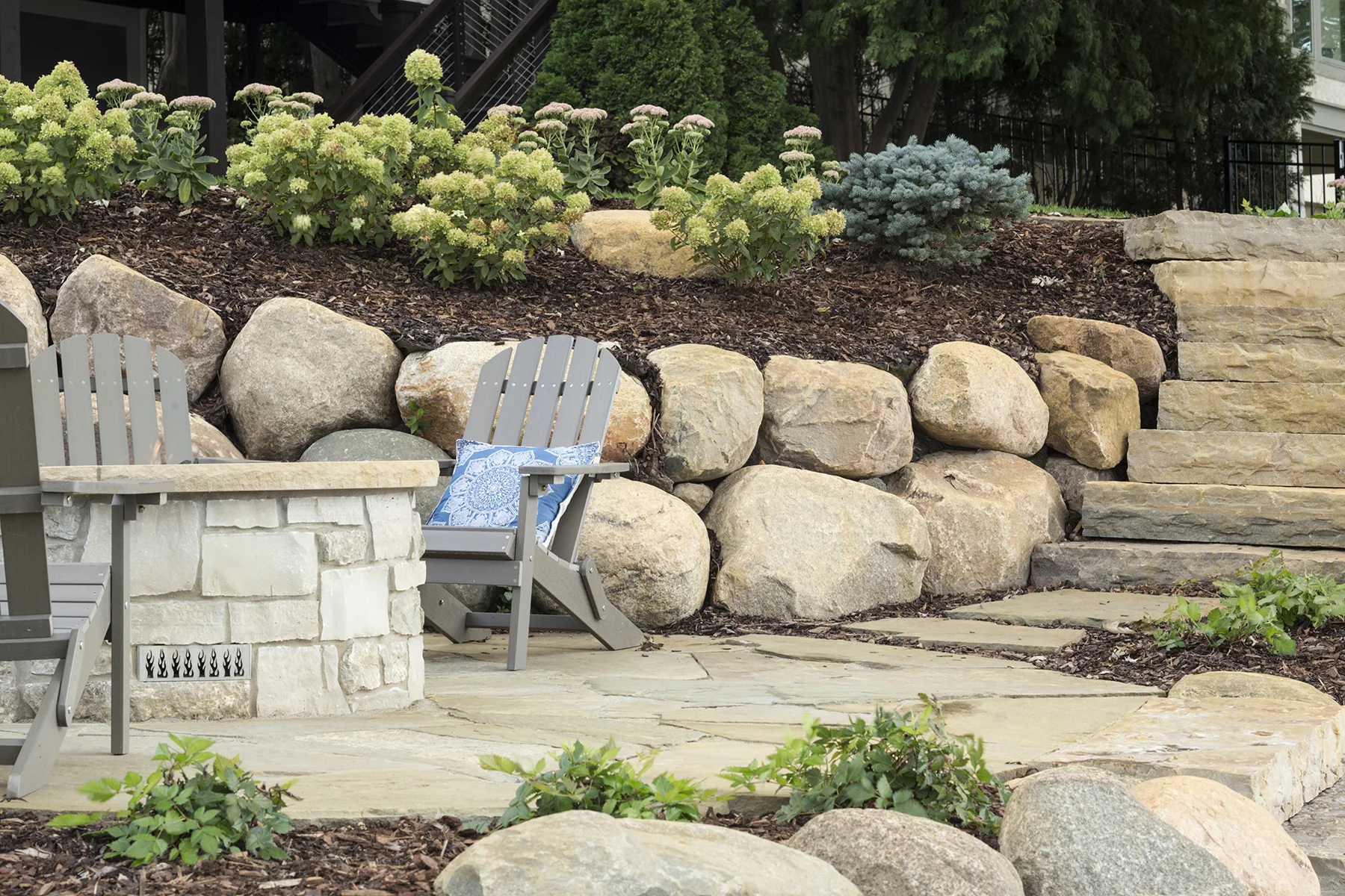 Firepit and boulder wall.jpg