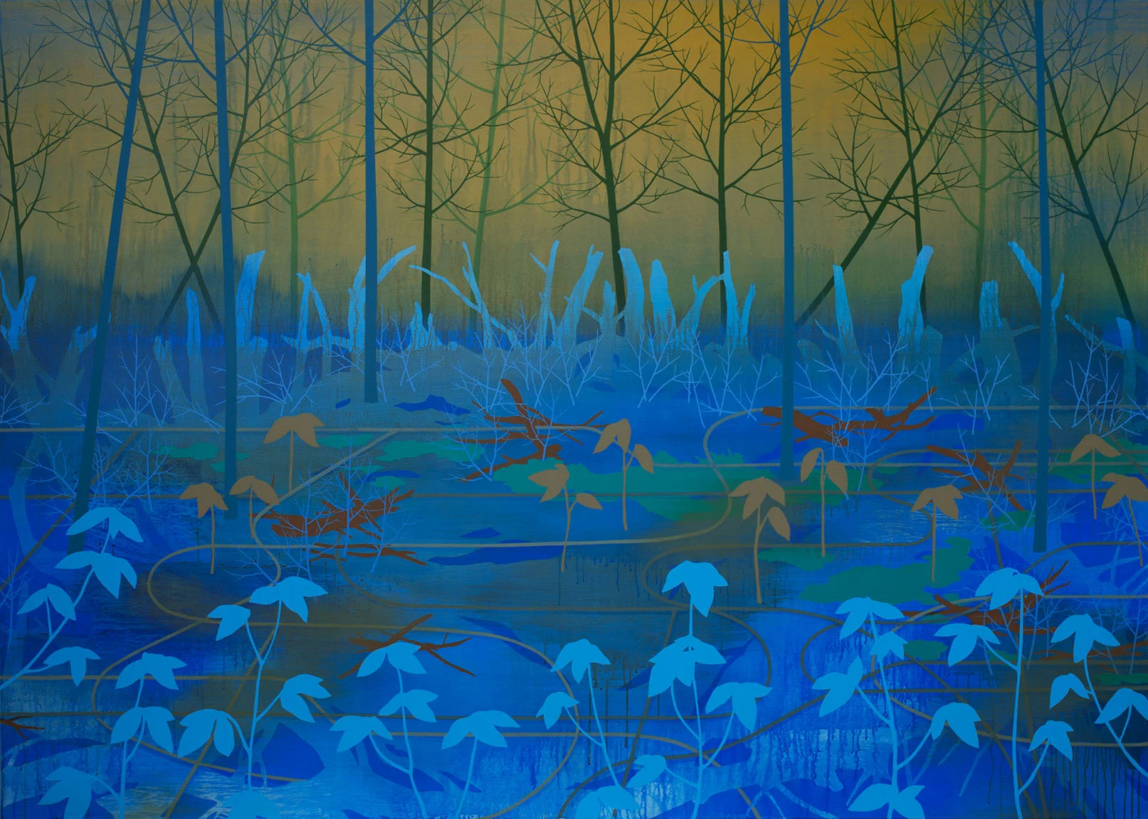 Blue Landscape