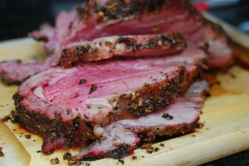 Smoked Prime Rib 15.49/lb Our personal favorite! There are no words to describe how delicious this is. We love hearing people rave about how good this is! This is a must try! We have also served this at weddings and customer appreciation dinners. It is always a crowd pleaser and topic of conversations!