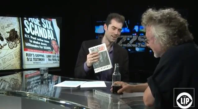 Tyrel Ventura has high praise for TABLOID BABY on his show on THE LIP TV.