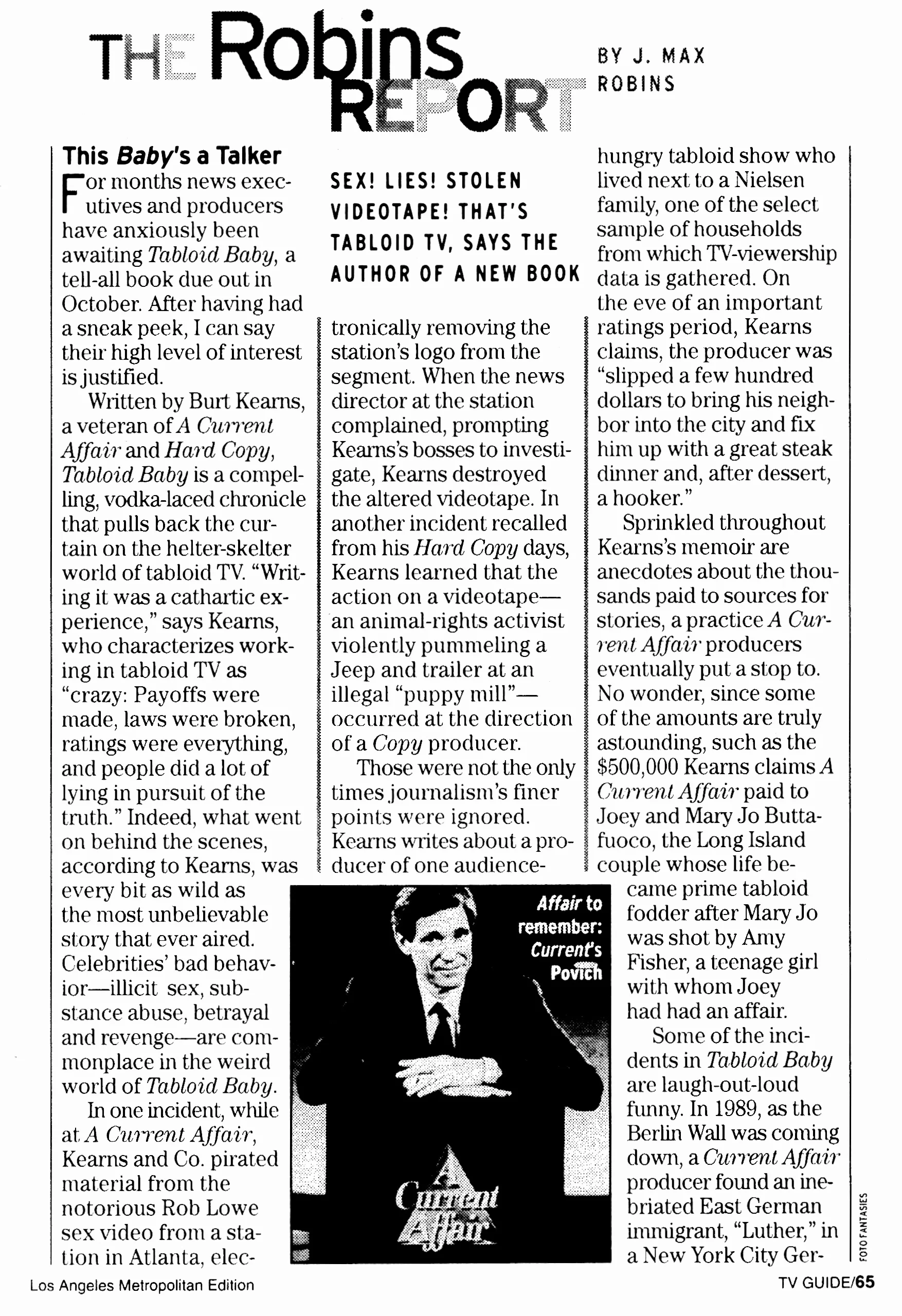 TV GUIDE NOVEMBER 1999 (1 of 2)