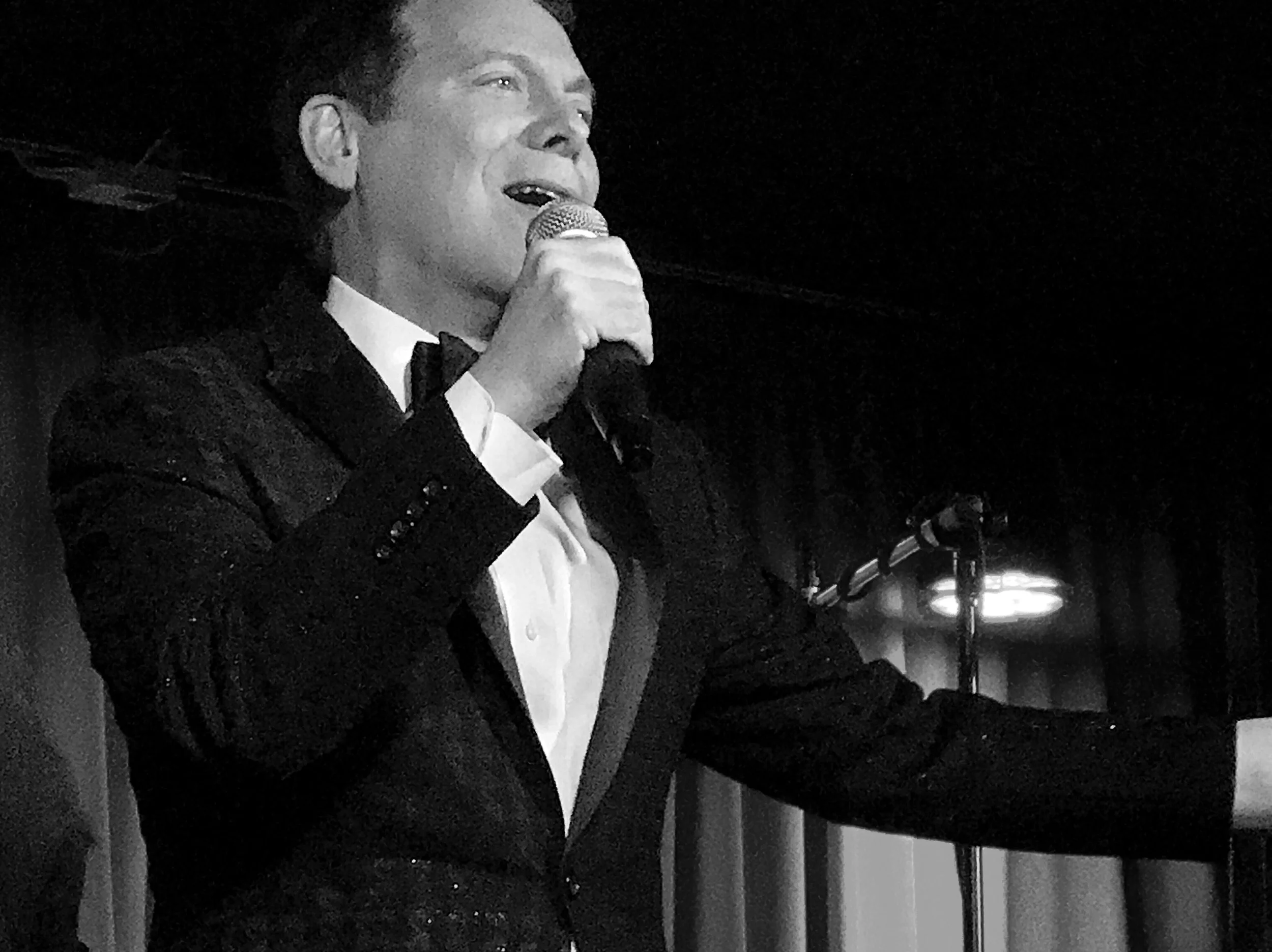 Michael Feinstein at the opening of Feinstein’s at Vitello’s, Studio City, CA, 14 June 2019, iPhone series