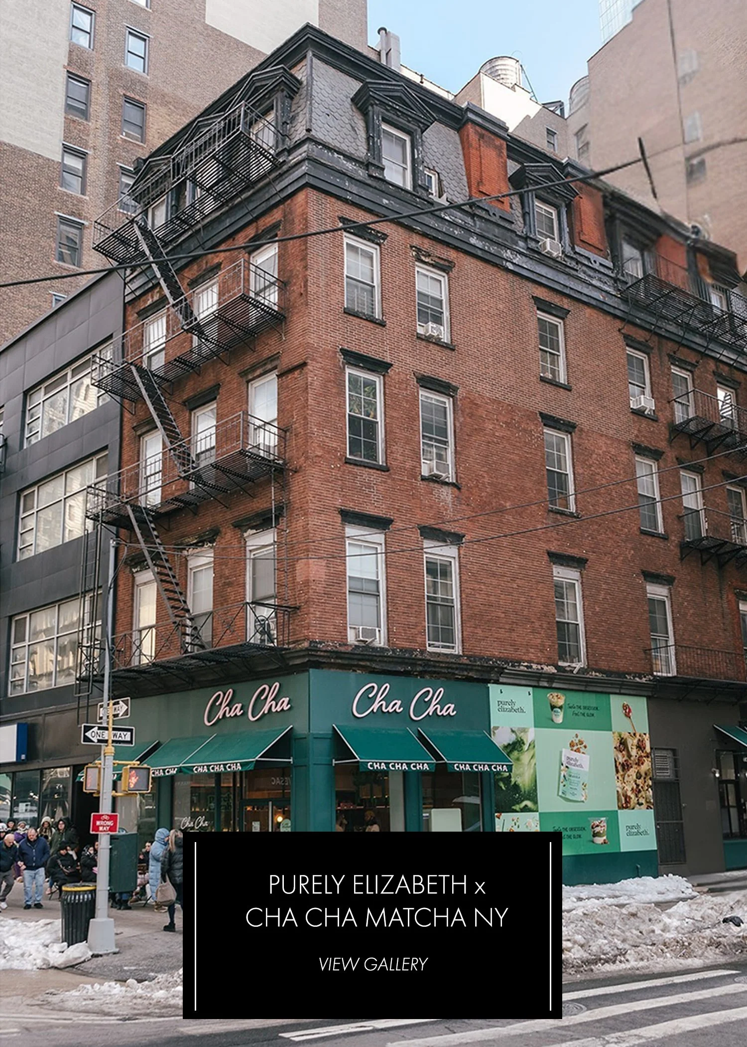 Purely Elizabeth x Cha Cha Matcha Influencer Event New York Collab Event Planner