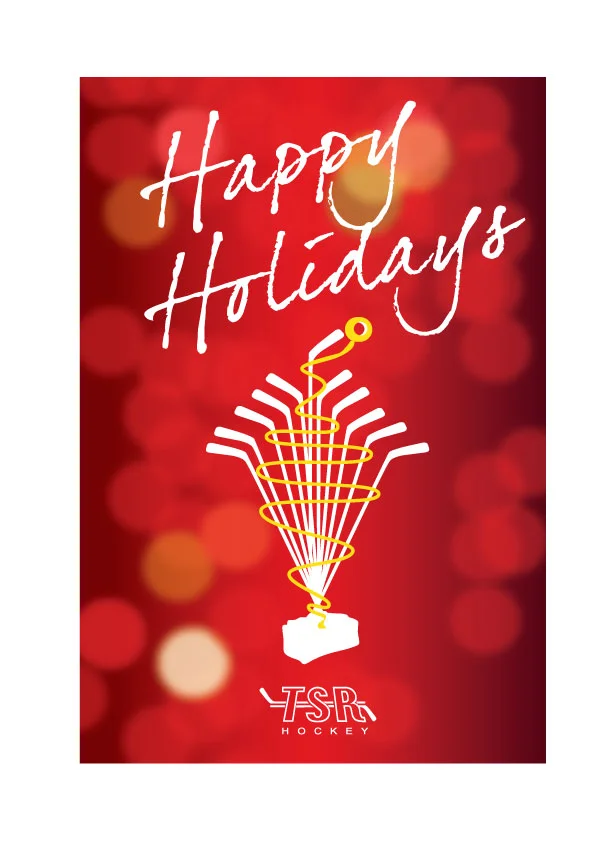 TSR HockeyAdvertising insert and point-of-sale sign.&nbsp;Illustration and Ad design