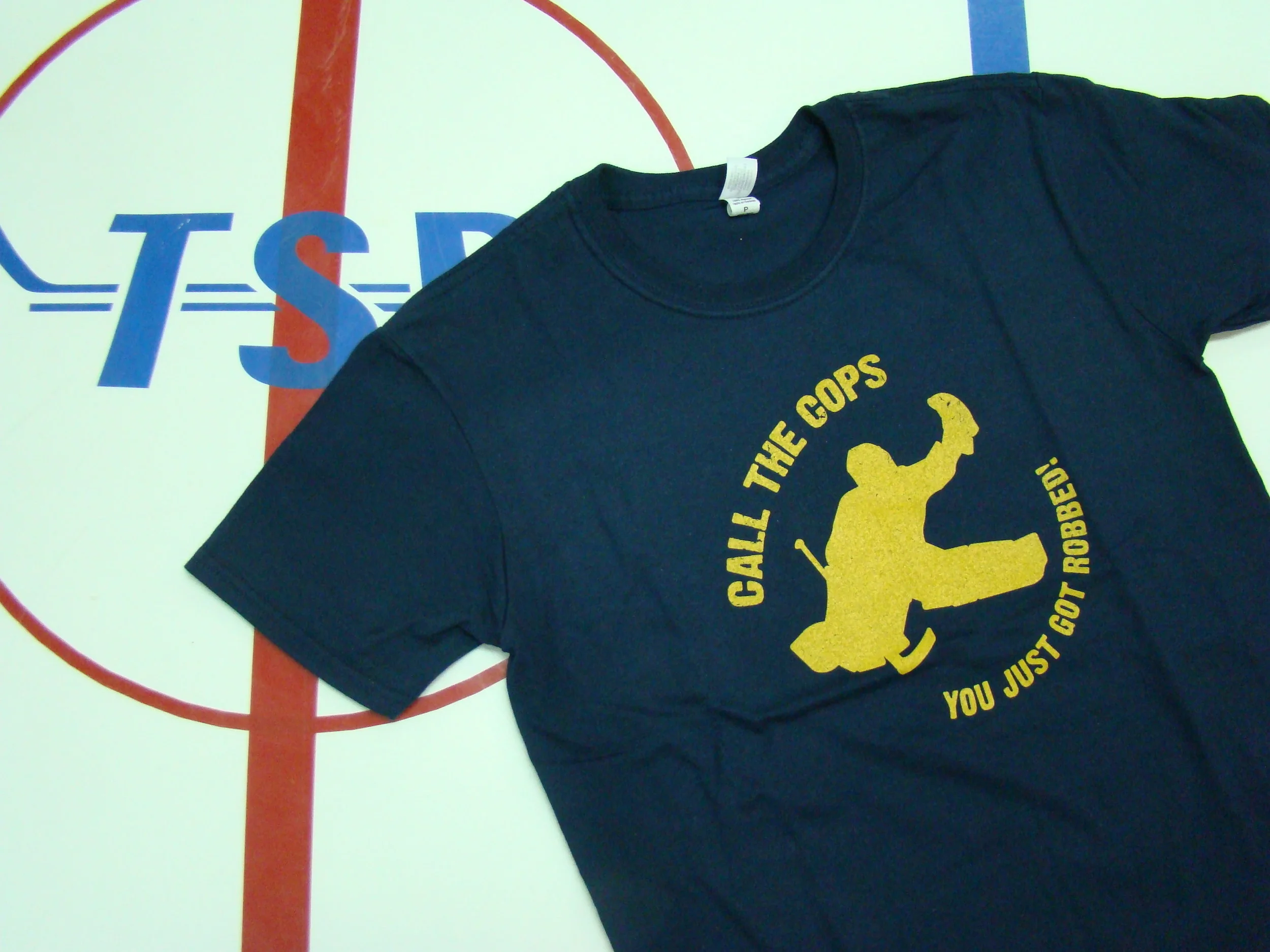 Promotional T-shirtsDesigned for TSR Hockey, using known &nbsp;NHL logos and redesigning them to incorporate TSR Hockeymaking a shop brand. &nbsp;An original design added to the line.Concept,&nbsp;design, tag line and logo.