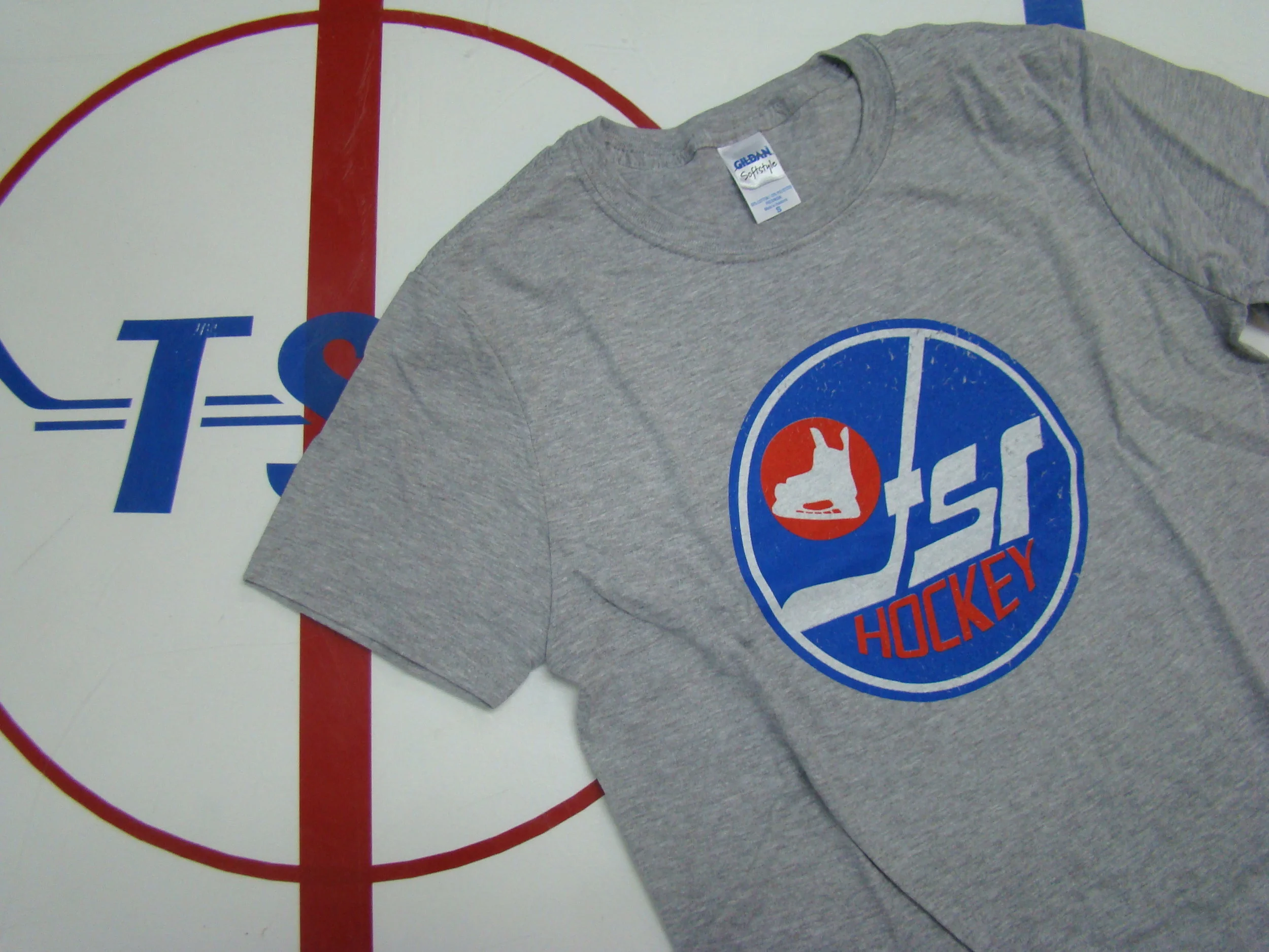 Promotional T-shirtsDesigned for TSR Hockey, using known &nbsp;NHL logos and redesigning them to incorporate TSR Hockeymaking a shop brand.Concept,&nbsp;design and logos