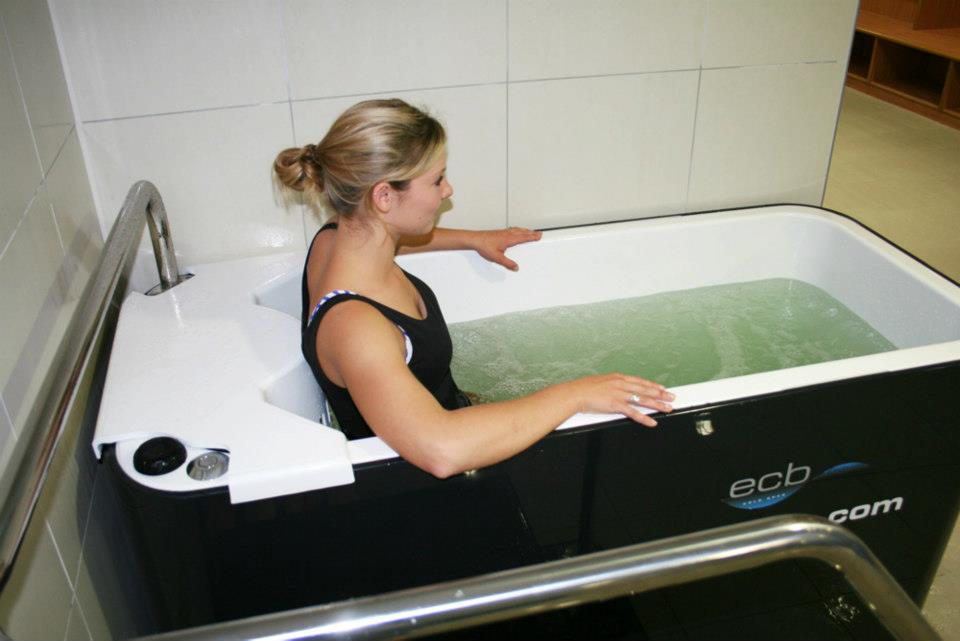 Sitting in the Ice Bath