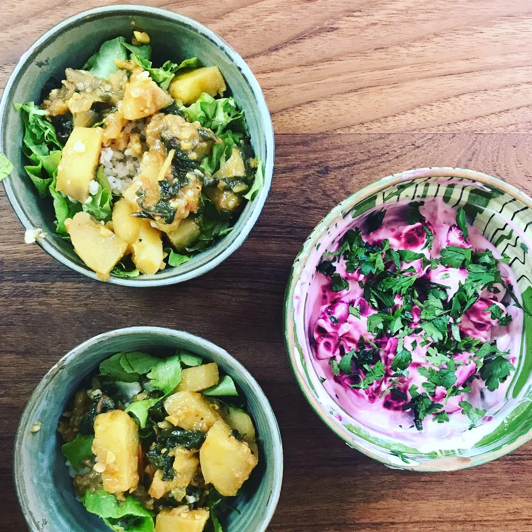 MY NO MEAT GO-TO LUNCH