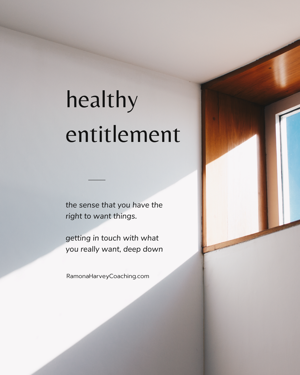 HEALTHY ENTITLEMENT