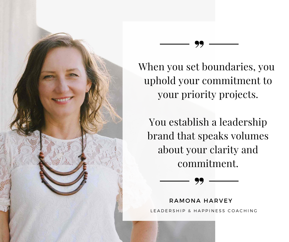 Set and hold your boundaries