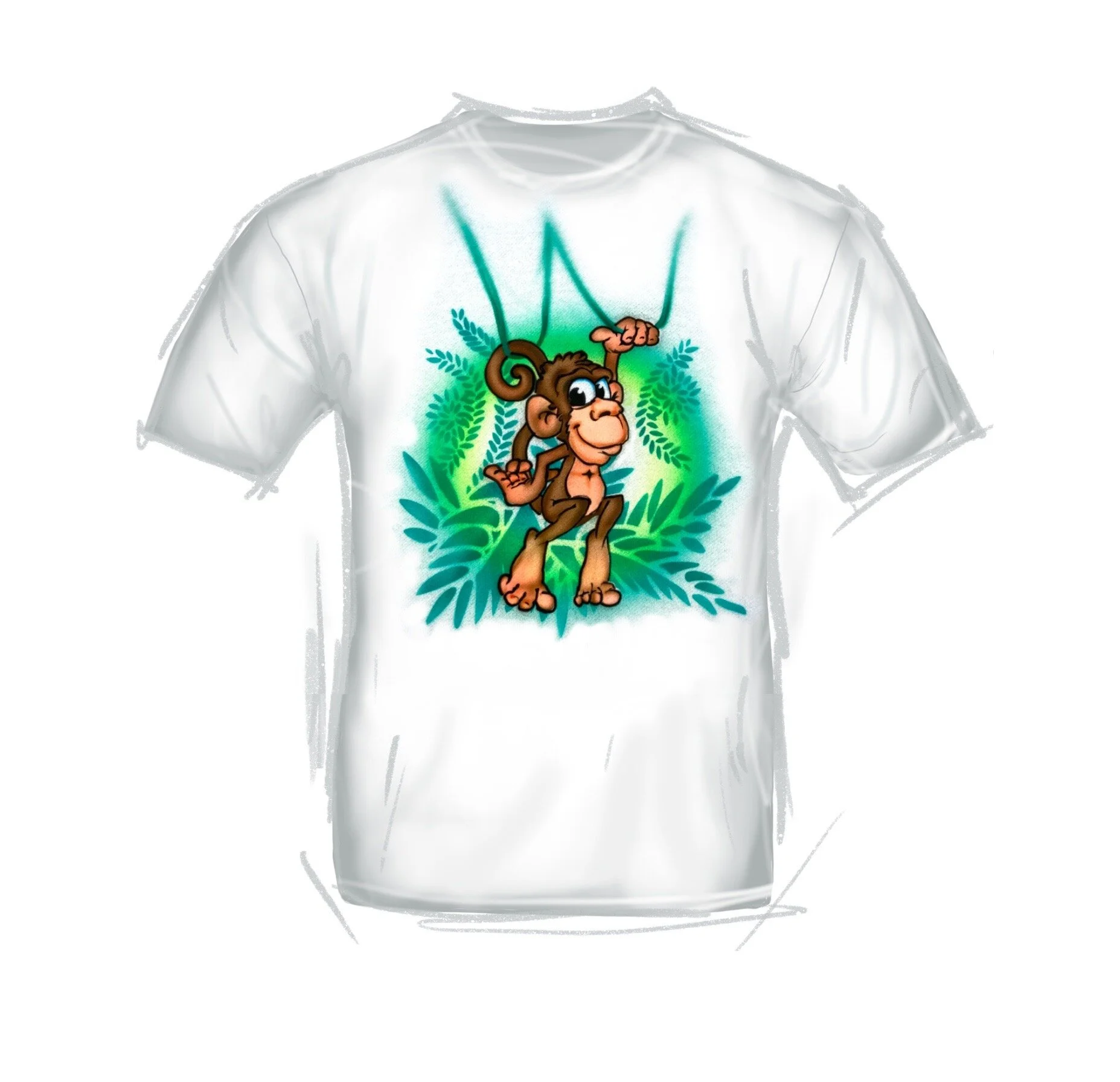 360 Monkey In The Jungle