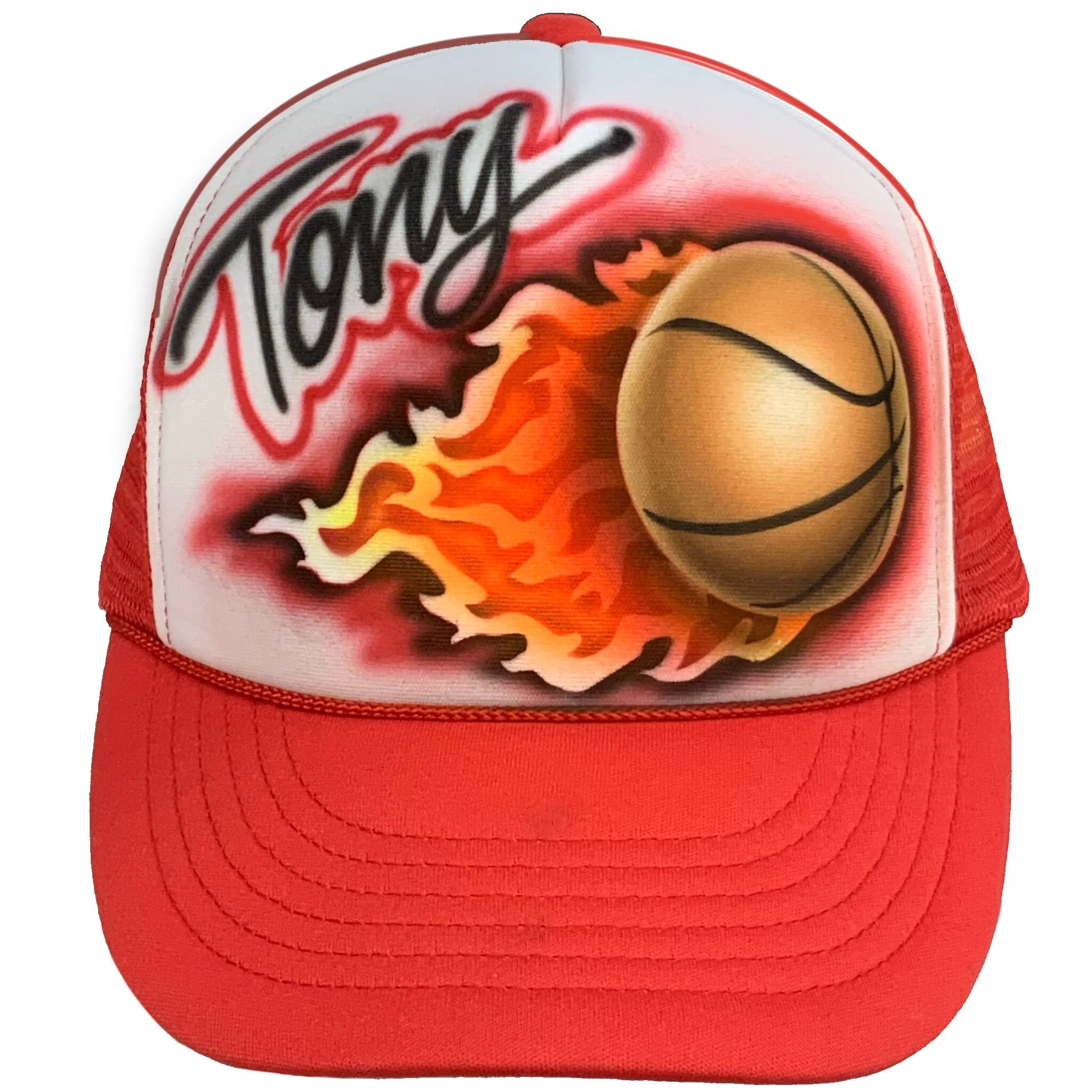 H-37 Flaming Basketball