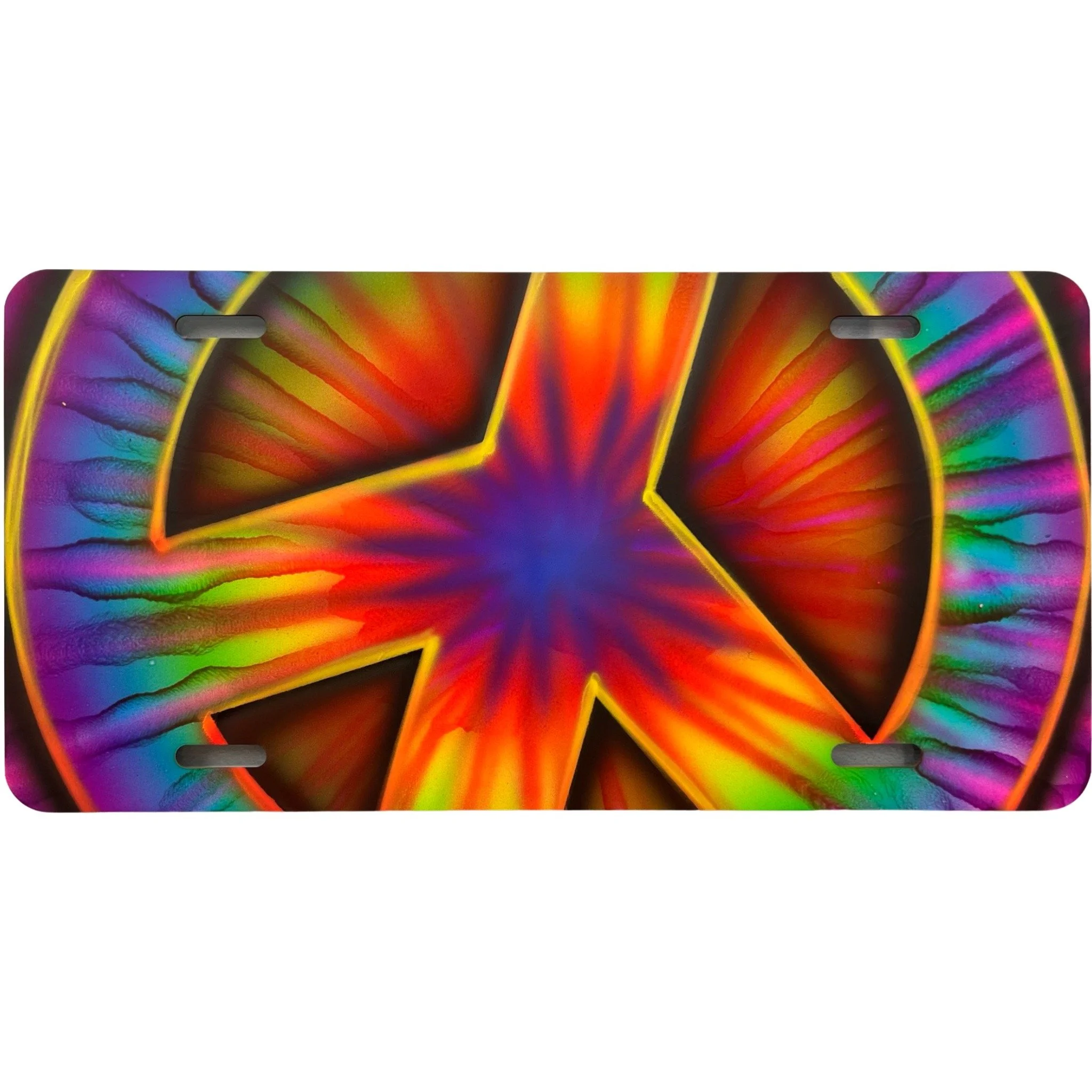 T87 Tie Dye Peace Sign