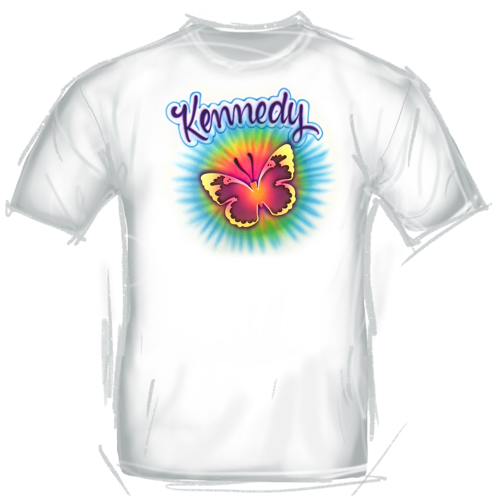 366 Butterfly Color Burst