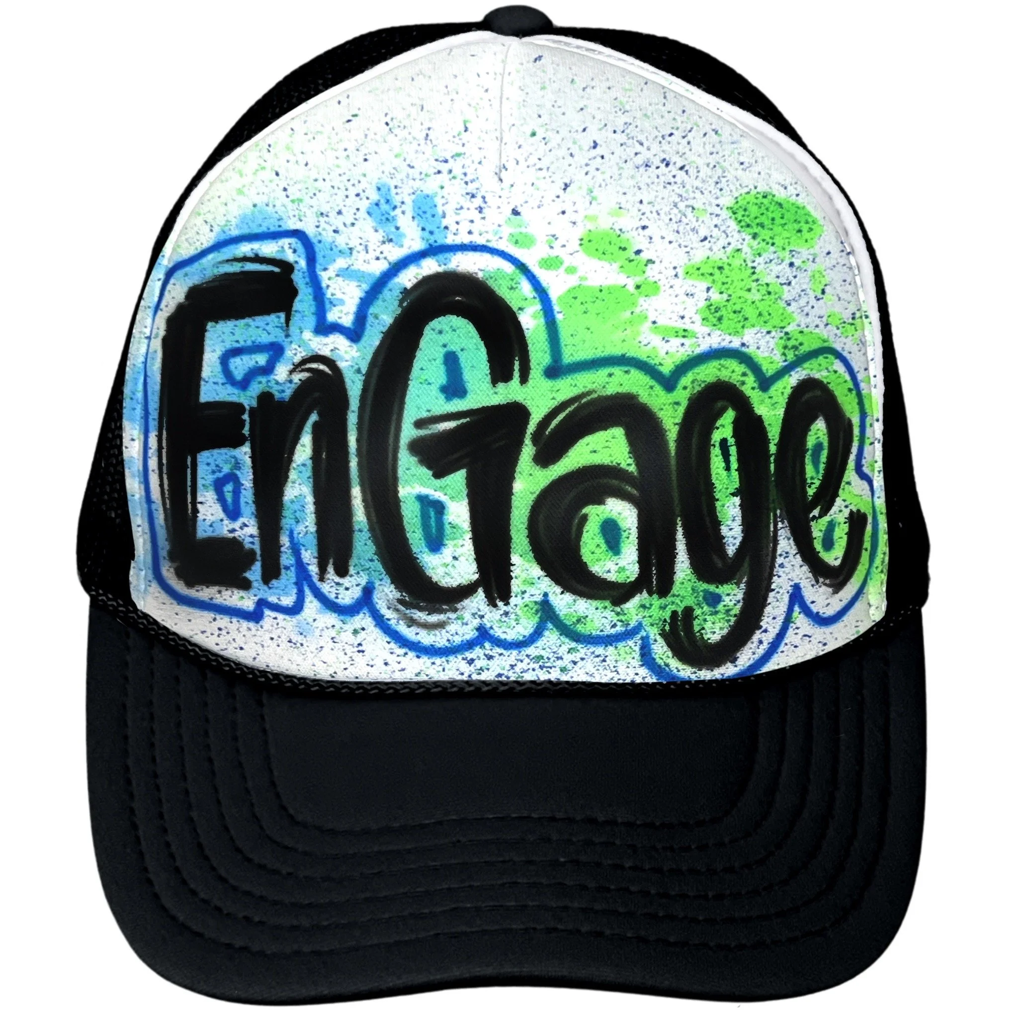 H-75 Scratch Name With Splatters