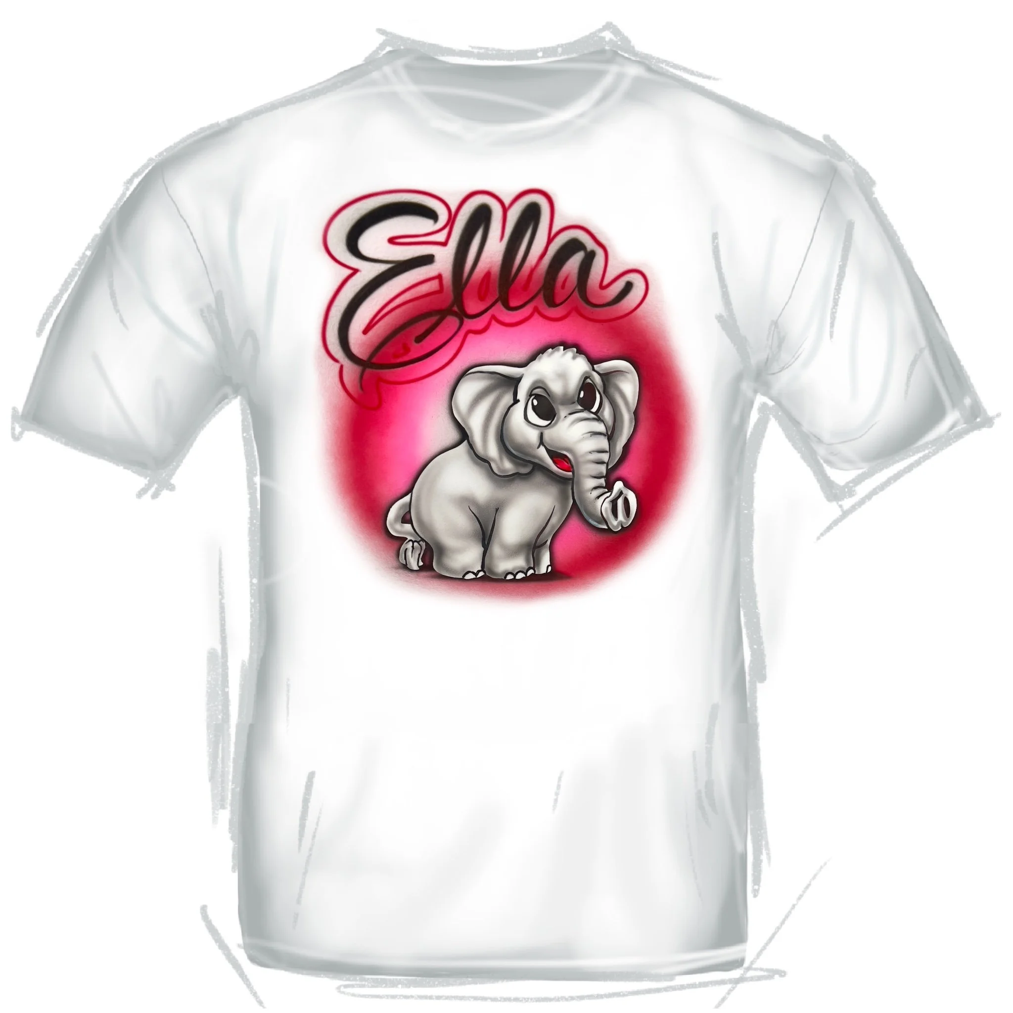 344 Elephant Cartoon