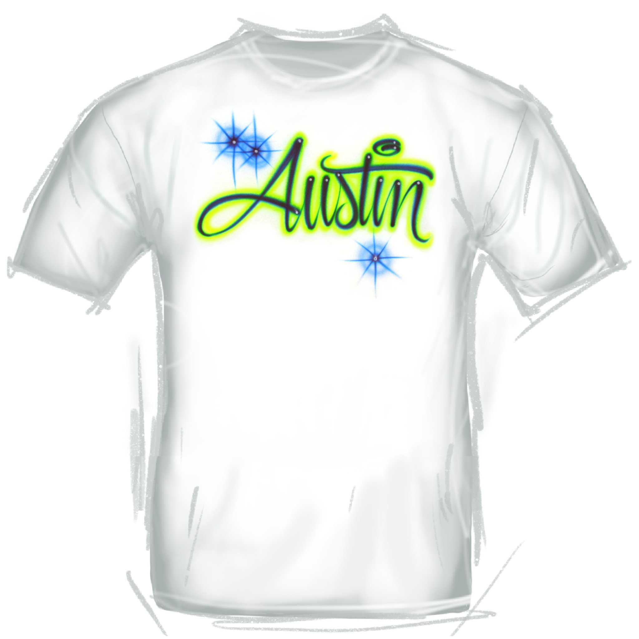 267 Wrapped Script Name with Stars