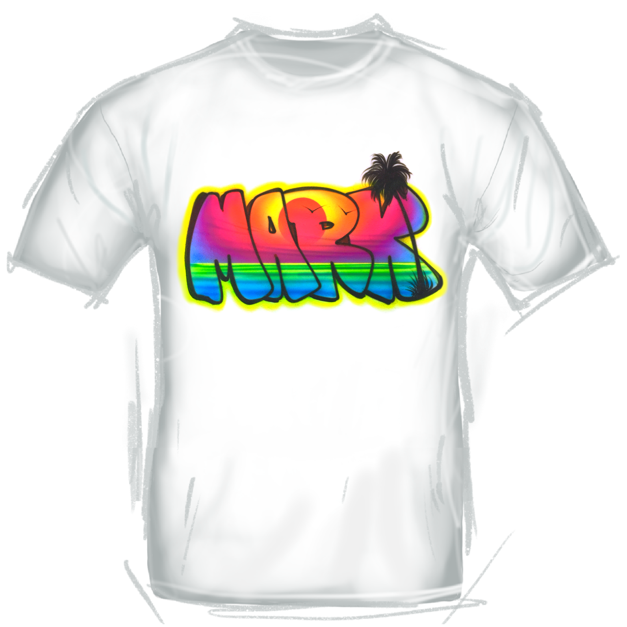 278 Bubble Name Beach Palm