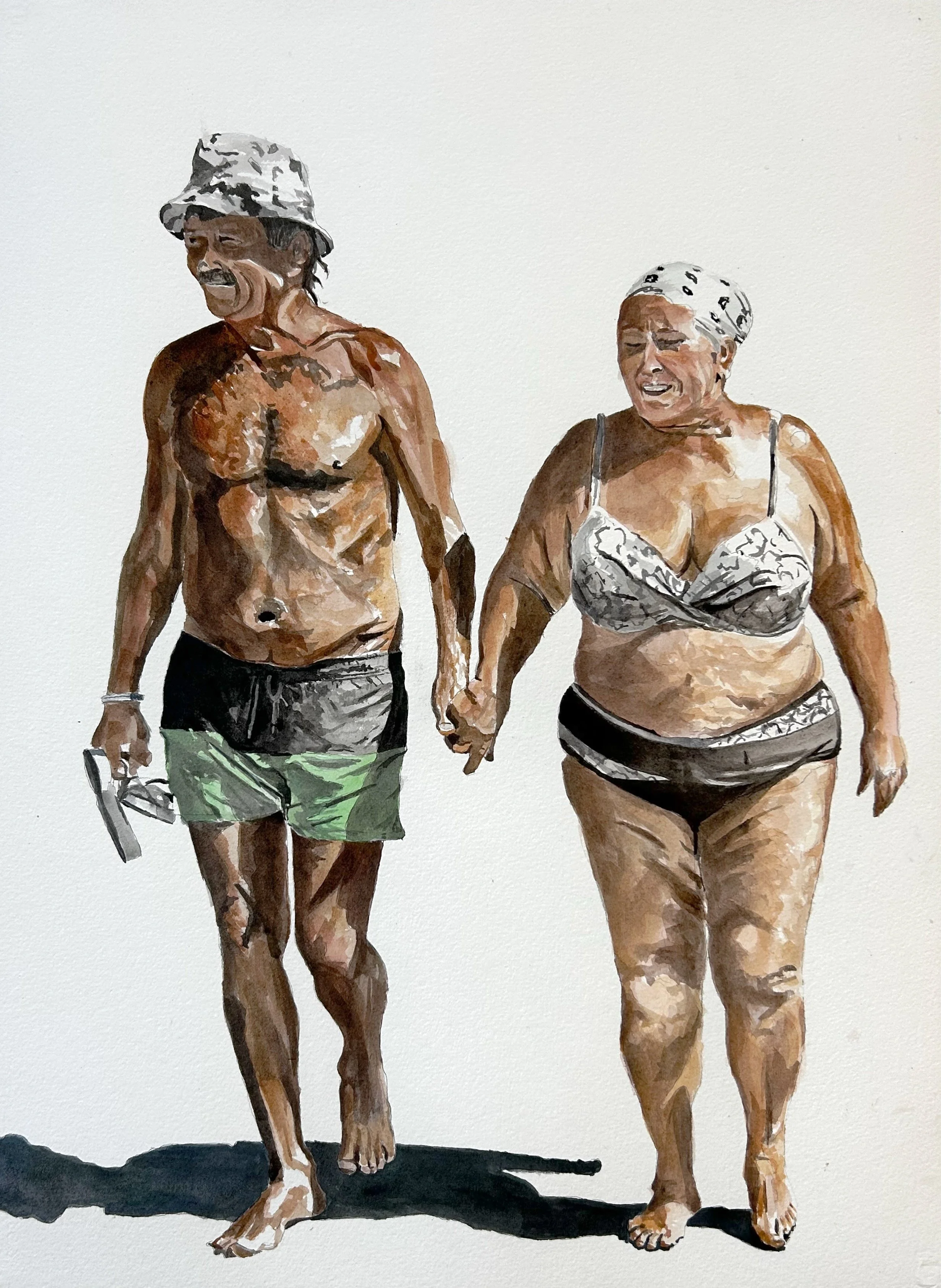 Bather Couple, 2, Ocna Sibiului