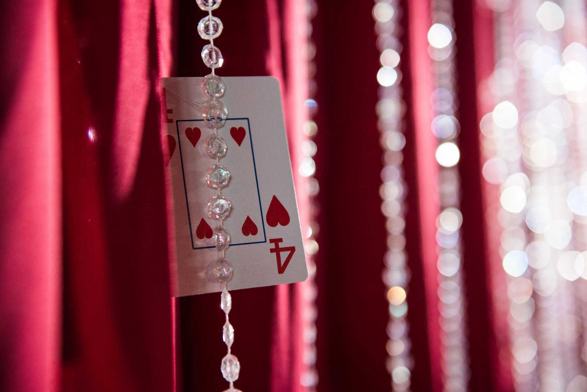 Malloy Events_New Hampshire florist_stage backdrop_queen of hearts