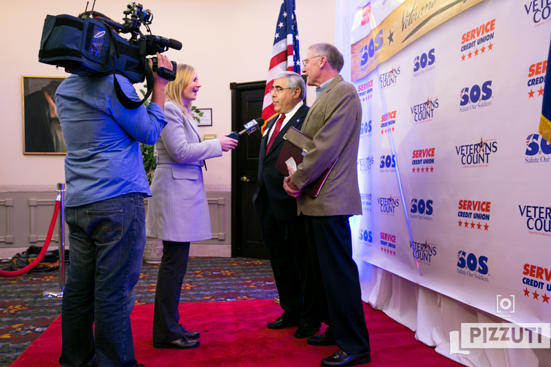 Branded step and repeat