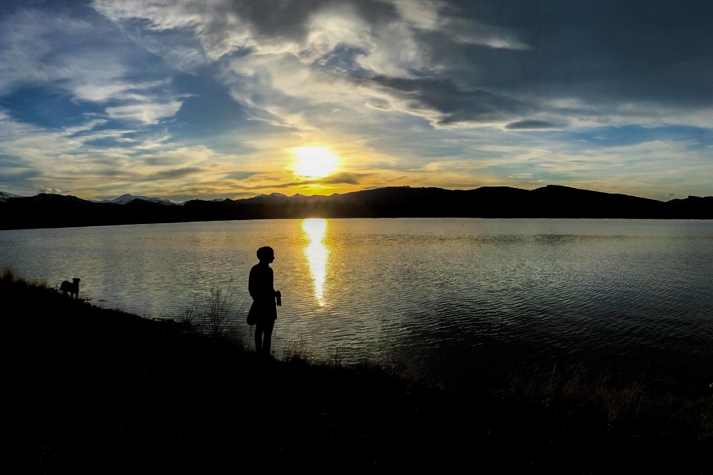 Lakeside Sunset