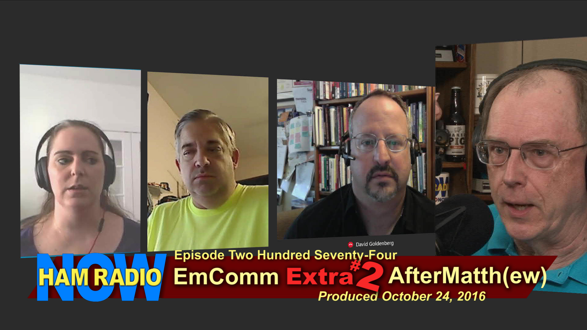 HRN 274 - EmComm Extra #2: AfterMatth(ew) on HamRadioNow