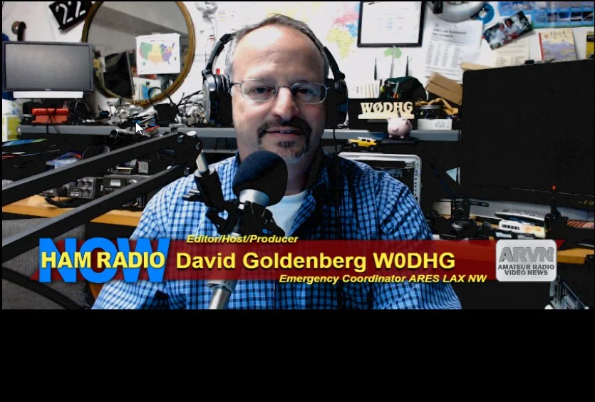 David W0DHG in studio