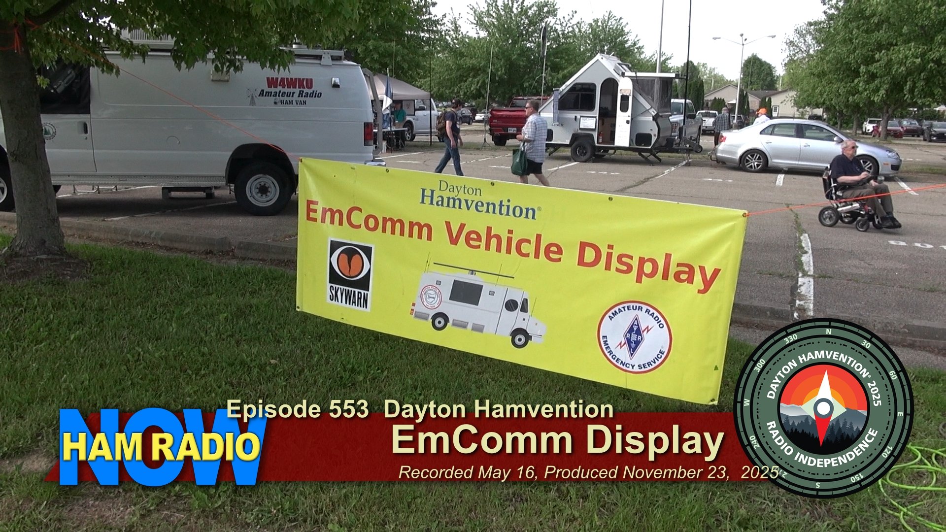 Emcomm Caed HRN 553: EmComm Vehicle Display 🚛 at the 2025 Hamvention® — HamRadioNow