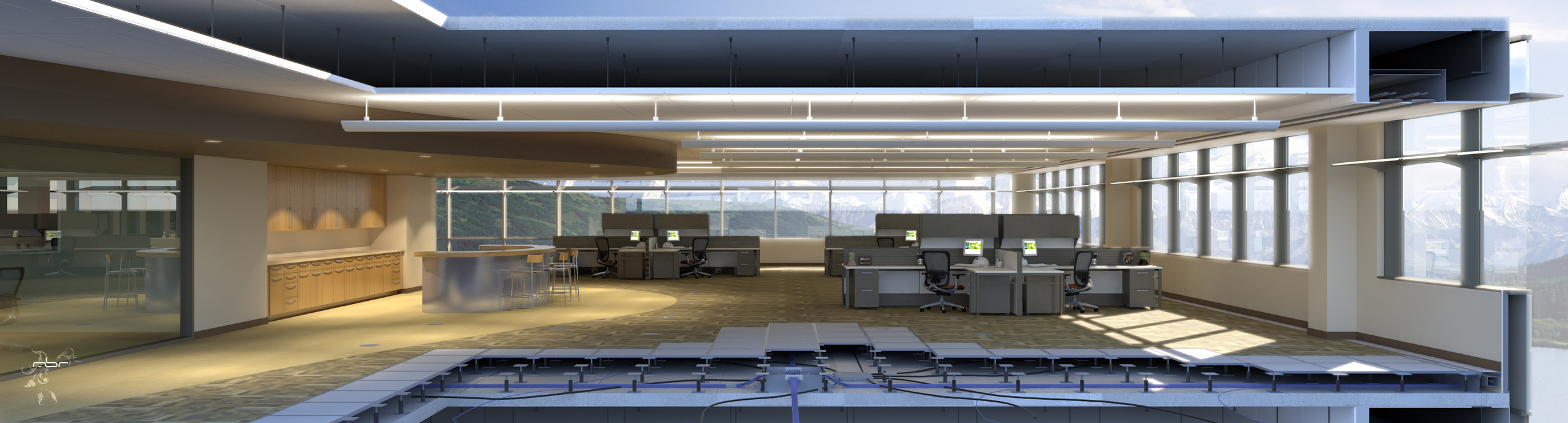 MBR Studios- Office Cross Section