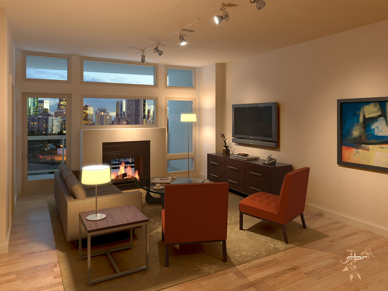 MBR Studios- Chroma Living Room Interior