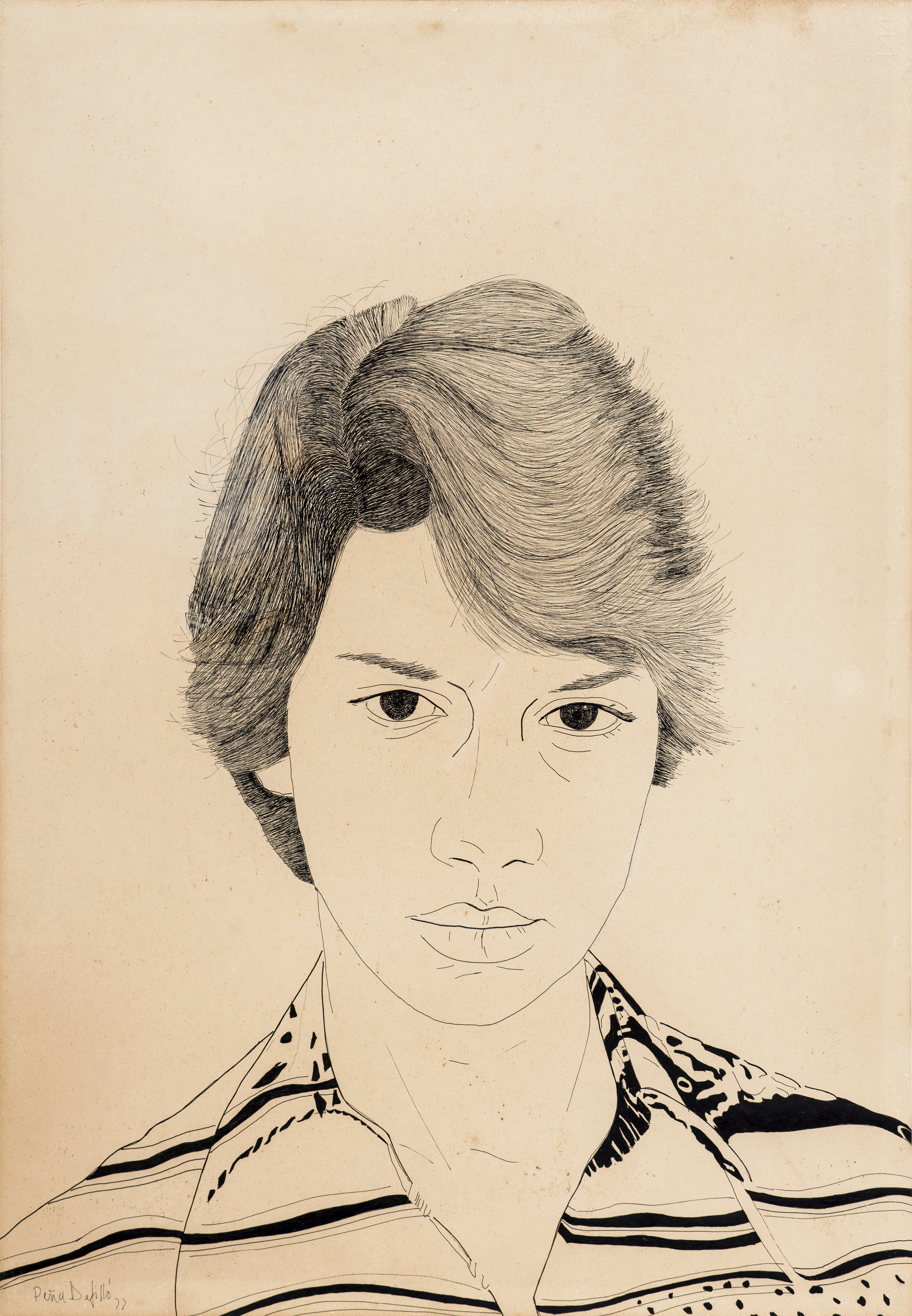 Retrato de Inés, 1977. 