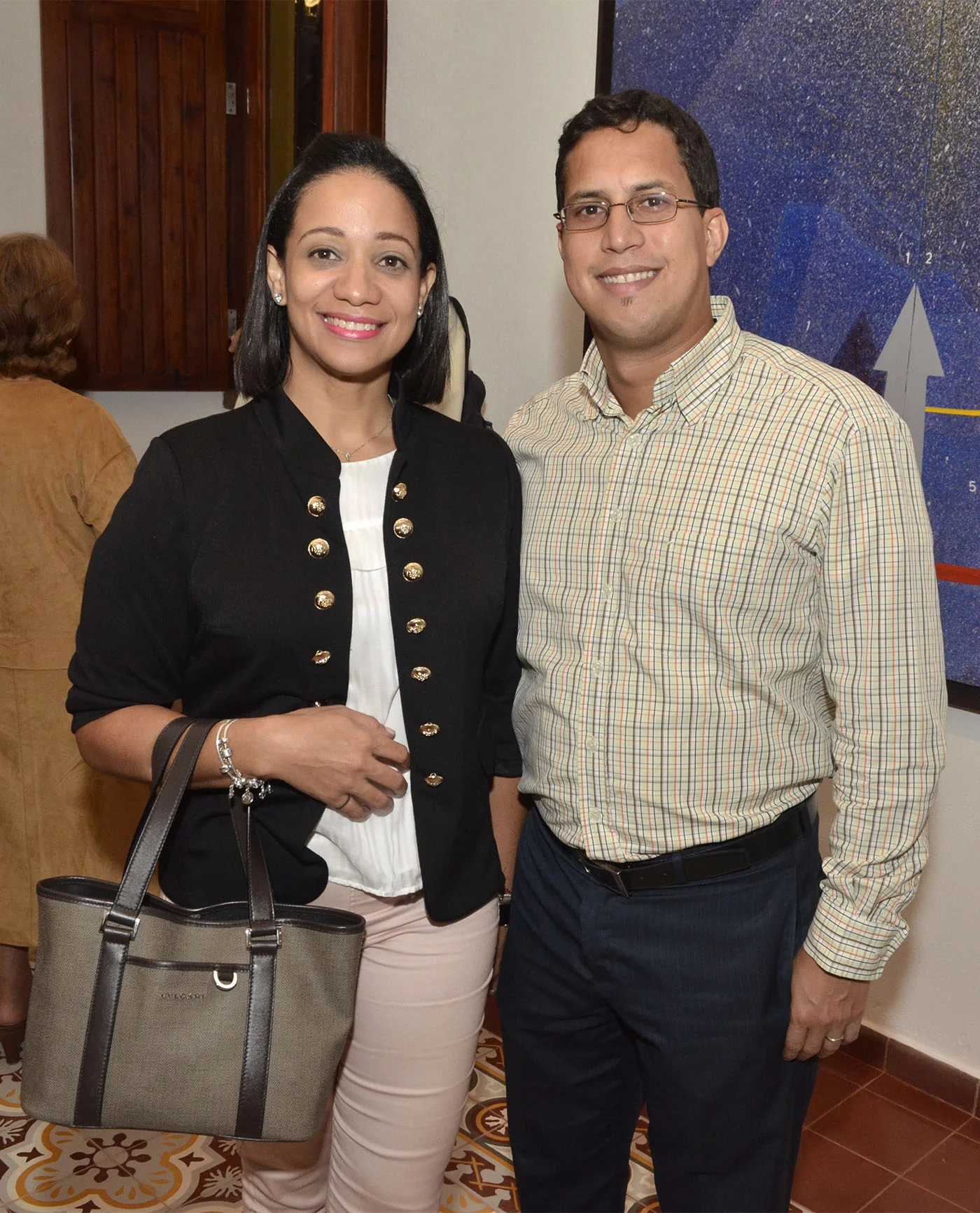 Roselyn O'Neil y Edwin Ruíz