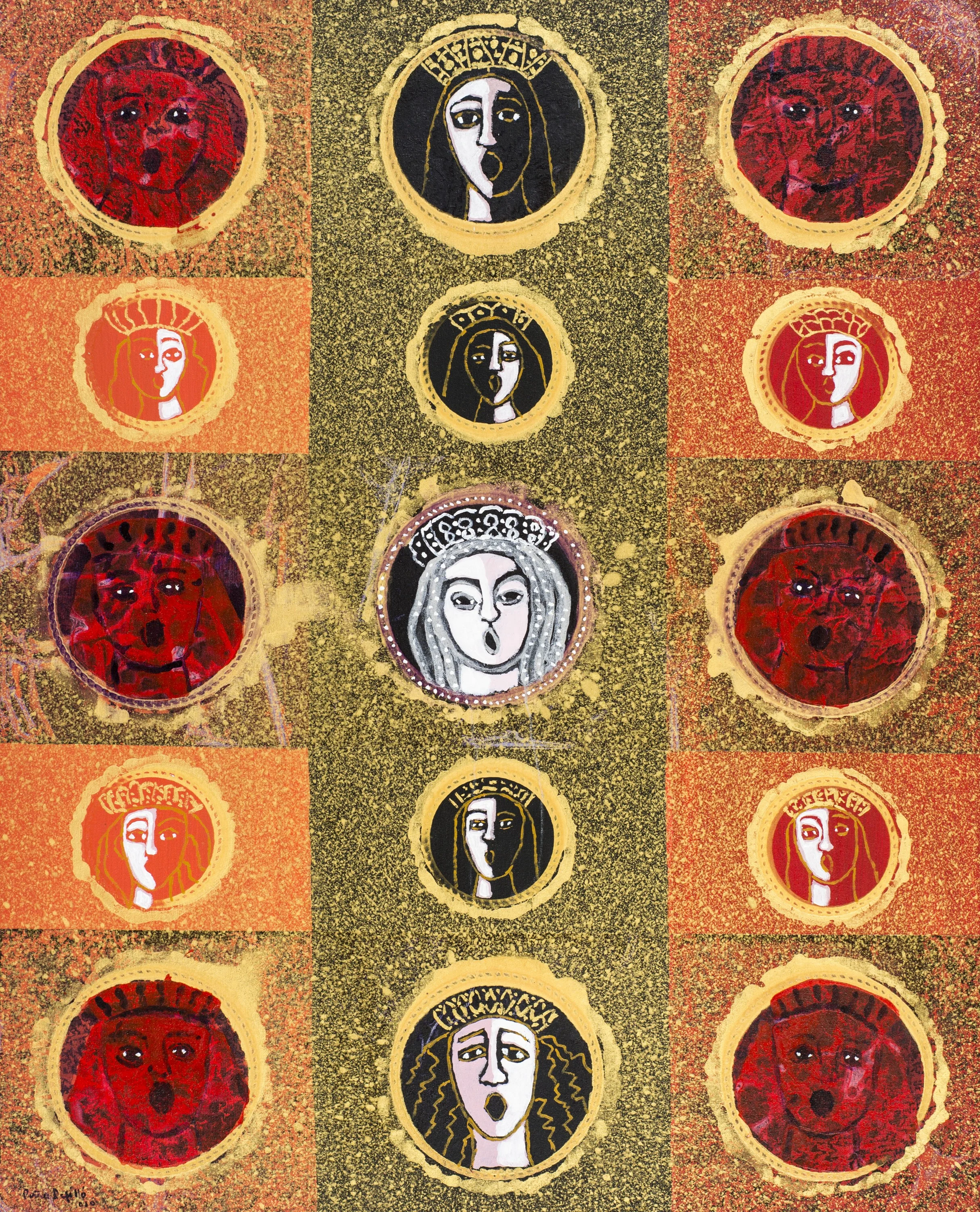 Coro de Vírgenes (2010). Fernando Peña Defilló