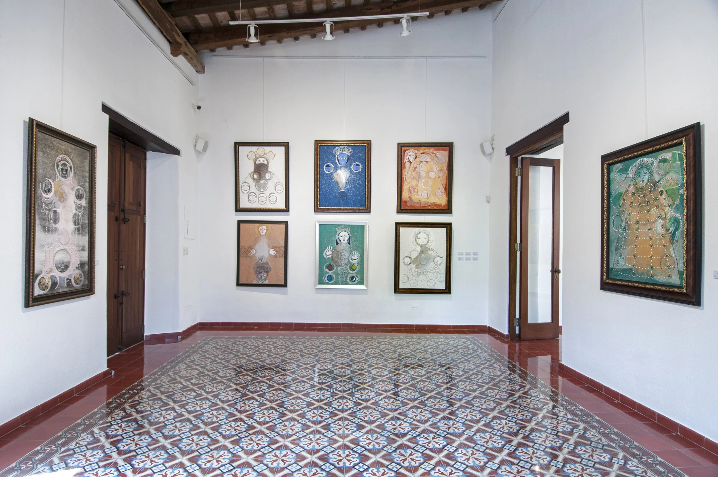 Sala 2, exposición "Vírgenes de Peña Defilló"