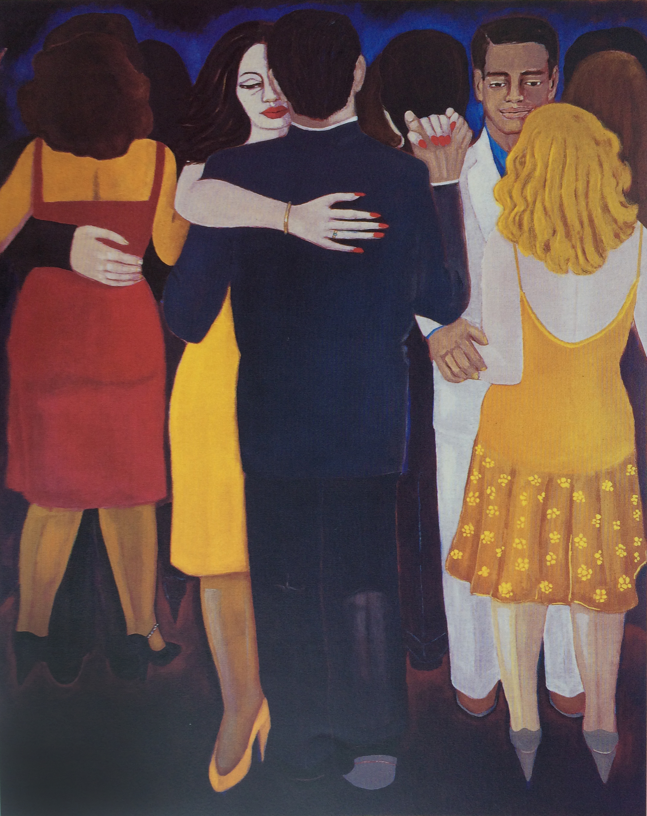 Bolero (1998) Óleo sobre tela. 70 x 56" Colección Dirección General de Aduanas