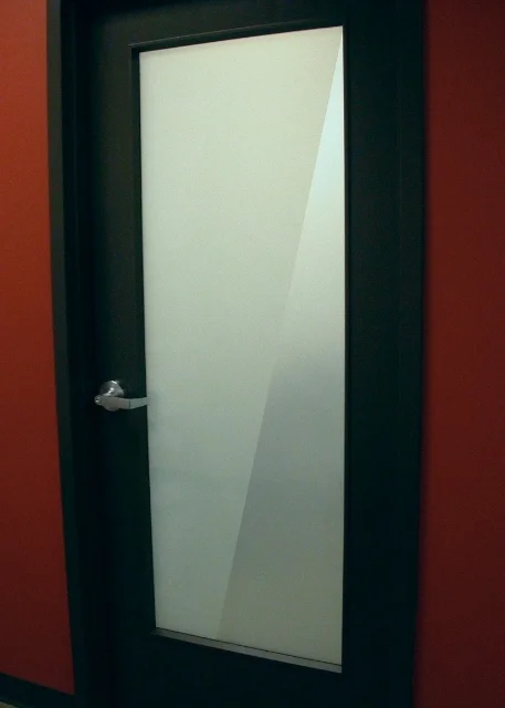 Frosted Door