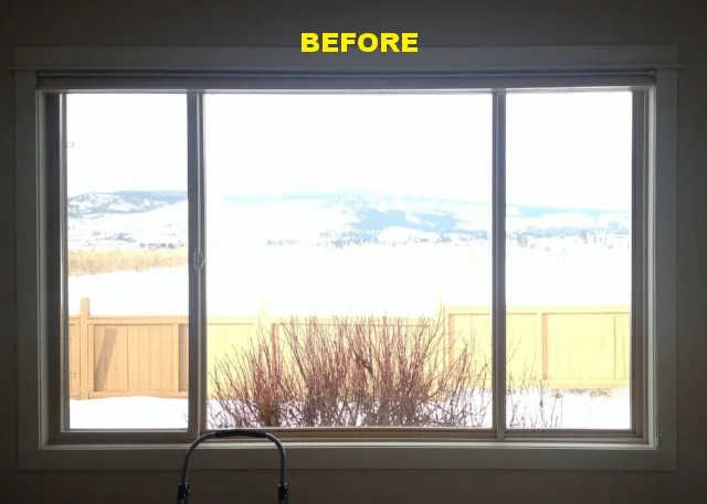 Day-time Privacy Window Film - Before