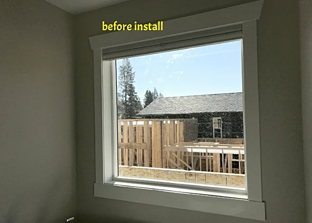 Riesling Way - before install frosted film