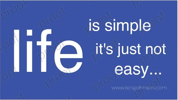 Life Is Simple (magnet).jpeg