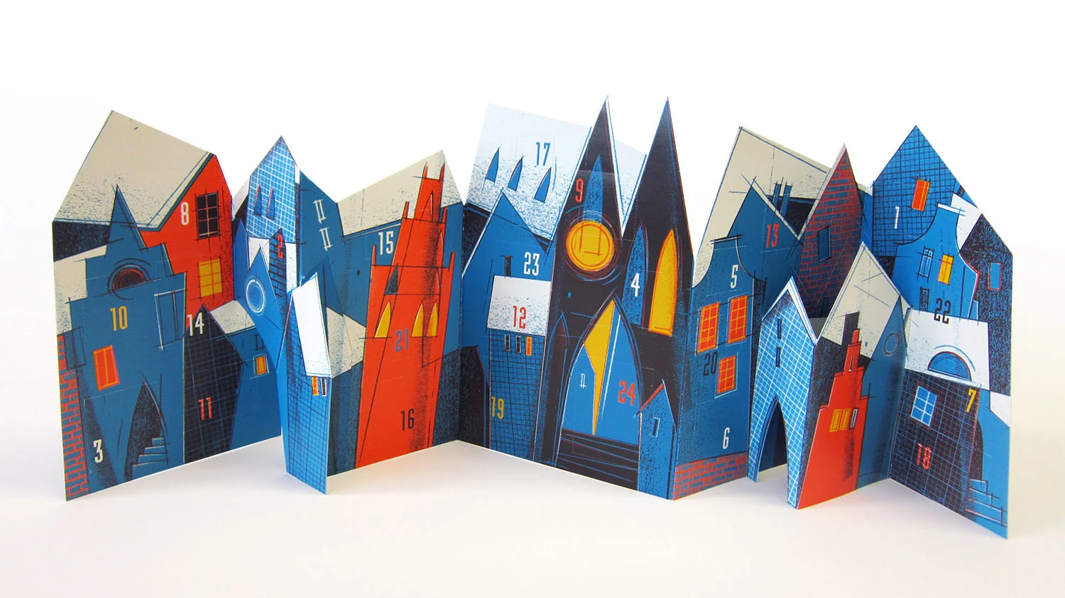 "Old Town" , calendar front