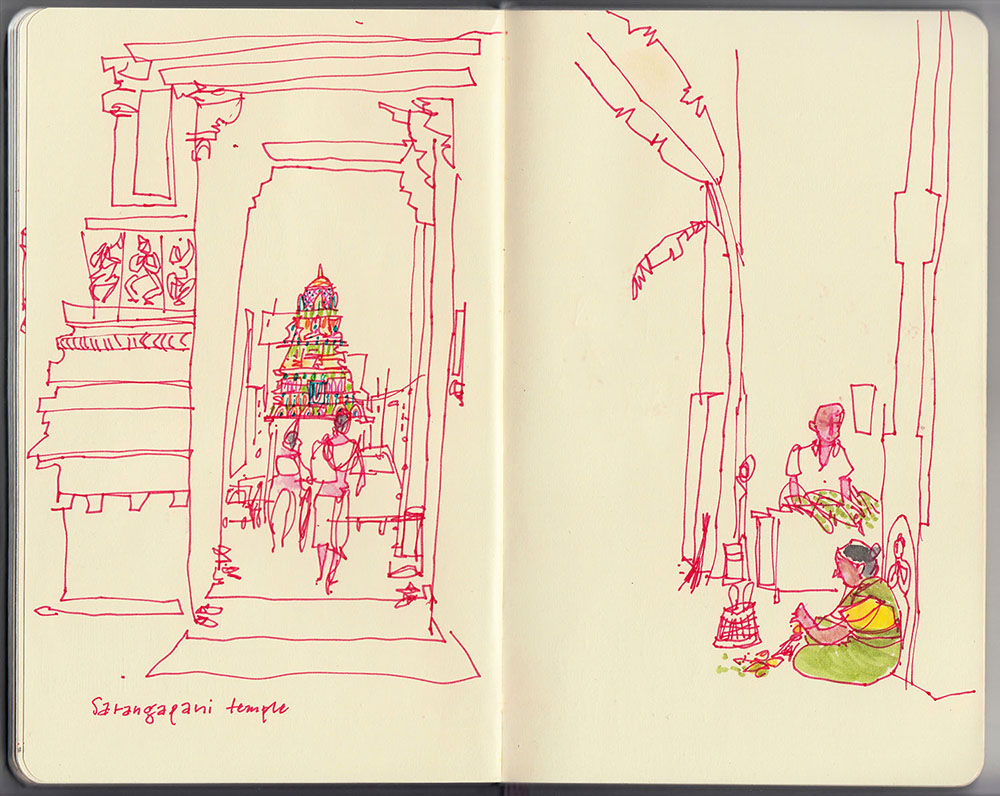 Sarangapani temple moments in Kumbakonam, Tamil Nadu