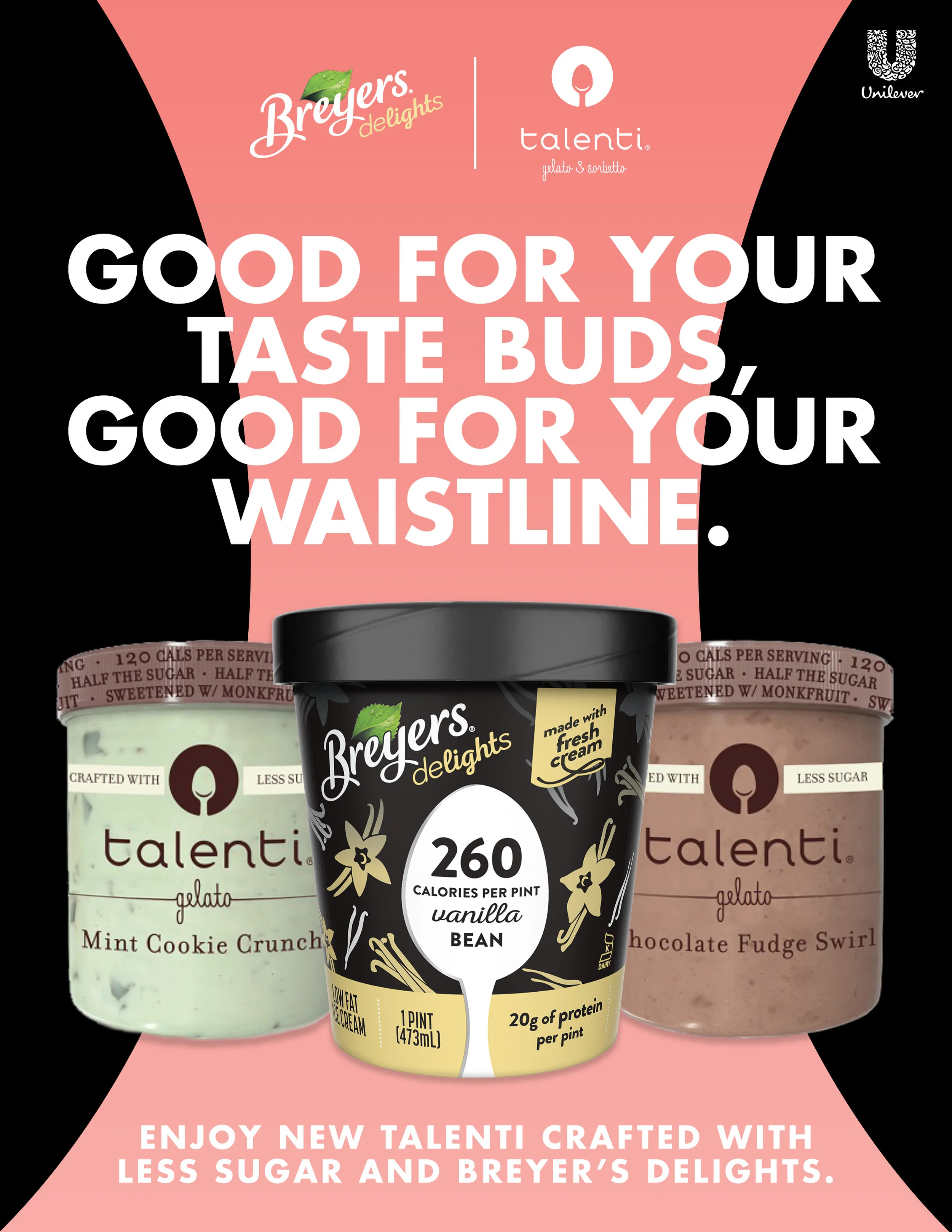 Breyers Delights and Talenti